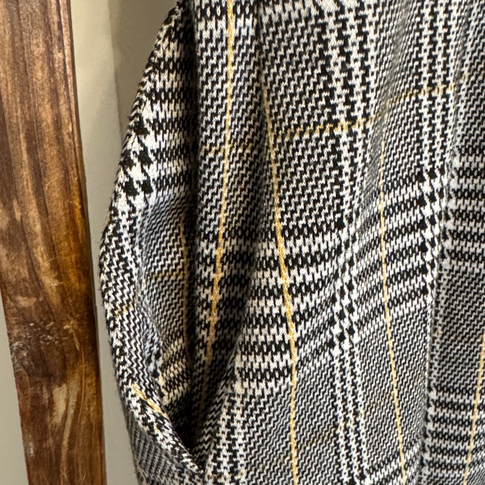 Abercrombie & Fitch Gray Plaid Mini Dress - Picture 4 of 7